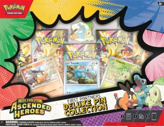 Pokémon TCG: ME02.5 Ascended Heroes - First Partners Deluxe Pin Collection